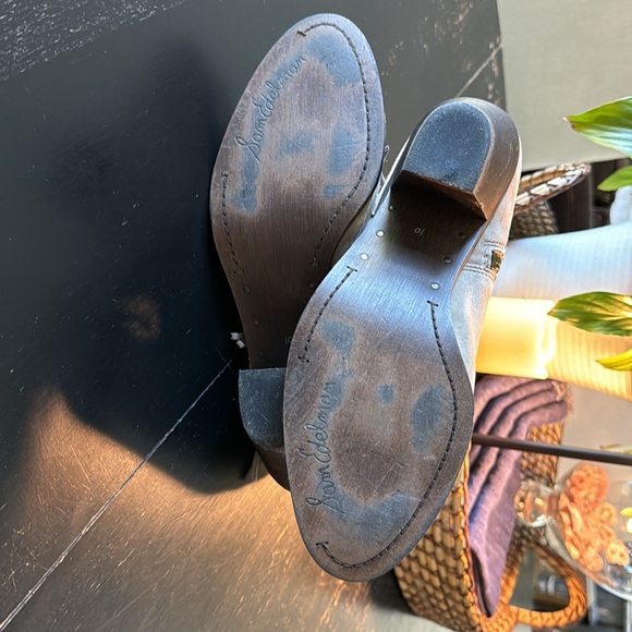 Sam Edelman sz. 10 Fringe gray suede booties - Picture 4 of 9